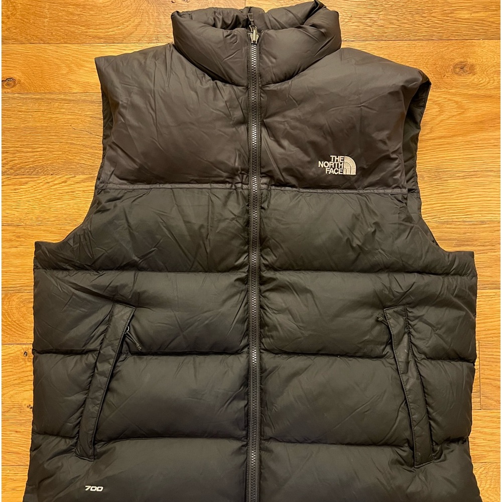 Authentic The North Face Puffer Vest 700-Filled Goose Down, XL
